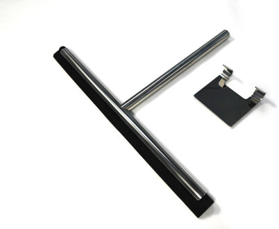 Saniclass Dual Glaswisser - inclusief haak - RVS YZ-G09