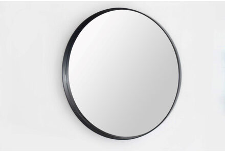 Saniclass Exclusive Line spiegel rond 100cm zwart frame