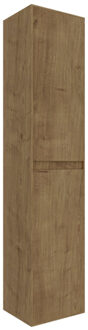 Saniclass Holz Pure Hoge kast - 180x38x38cm - 2 deuren - Eiken natural SW1420798