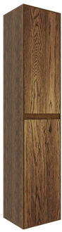Saniclass Holz Pure Hoge kast - 180x38x38cm - 2 deuren - Walnut pure SW1420800
