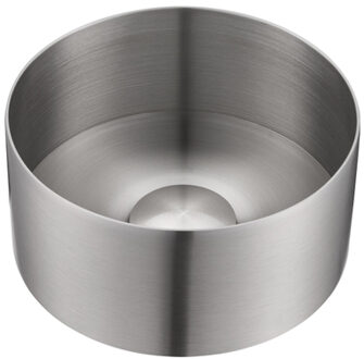 Saniclass ONE Waskom - 21x21x10cm - RVS - Geborsteld RVS SP-WB21A-Brushed RVS geborsteld
