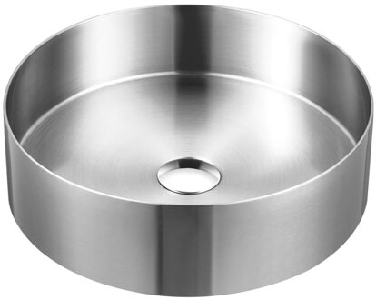 Saniclass ONE Waskom - 36x36x11cm - RVS - Geborsteld RVS SP-WB36A-Brushed RVS geborsteld