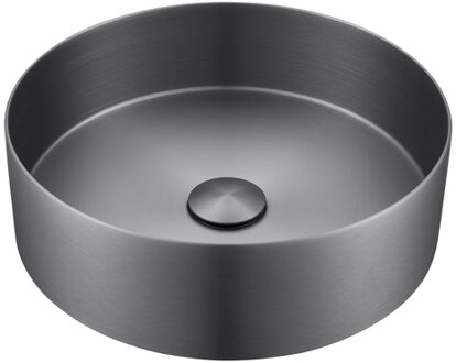 Saniclass ONE Waskom - 36x36x11cm - RVS - Gunmetal SP-WB36A-Gunmetal Gunmetal (antraciet)