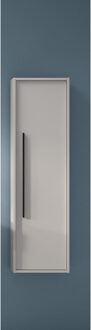 Saniclass Prime Essential Hoge Kast - 120x35x35cm - 1 deur - mat greige (grijs) - MDF AQUA_HIGH_CABINET_Griggio greige mat (grijs)