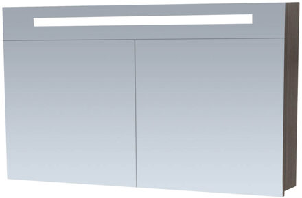 Saniclass Spiegelkast 2.0 120cm Antraciet eiken