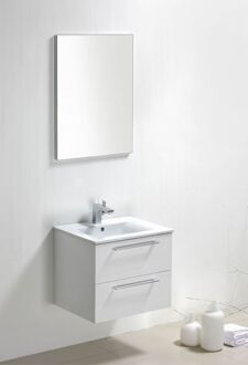 Sanilux Badkamermeubelset Sanilux Roma 60x46x50 cm Hoogglans Wit