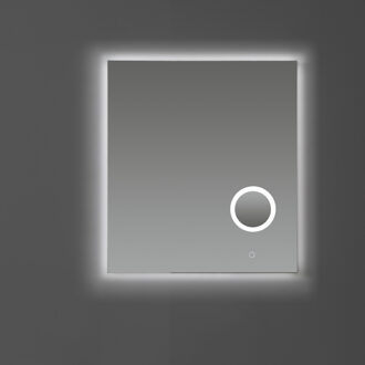 Sanilux Badkamerspiegel Sanilux met Dimbare LED-Verlichting en Make-Up Spiegel 80x70x2,5 cm