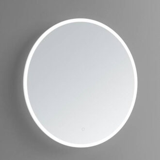 Sanilux Badkamerspiegel Sanilux Rond Met Spiegelverwarming LED Verlichting Dimbaar 80x3 cm