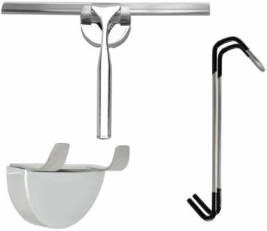 Sanilux Badkamerwisser Set Chroom Aqua Royal