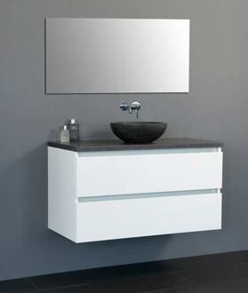 Sanilux Badmeubel Dynamo Trento 100 cm met sub Wit