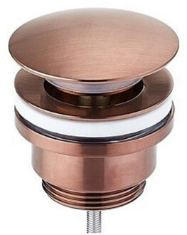 Sanilux Clickwaste Universeel Sanilux 6.6 cm Brons Geborsteld