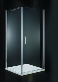 Sanilux Douchecabine Vierkant 100X100X200 cm 6 mm Veiligheidsglas - Douchecabine Zonder Douchebak