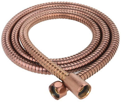Sanilux Doucheslang Sanilux 150 cm Geborsteld Brons