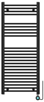 Sanilux Elektrische Radiator Sanilux Barren 120x50 cm 500 Watt Mat Zwart