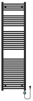 Sanilux Elektrische Radiator Sanilux Barren 180x50 cm 800 Watt Mat Zwart