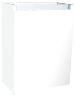 Sanilux Fonteinkast Sanilux Hangend Soft Close Greeplijst Mat Wit 52x40x22 cm