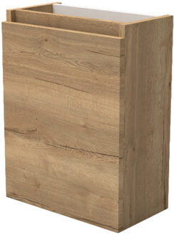 Sanilux Fonteinkast Sanilux Trendline 52x40x22 cm Links Softclose Natural Oak Eiken