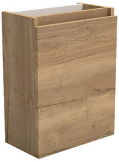 Sanilux Fonteinkast Sanilux Trendline 52x40x22 cm Rechts Softclose Natural Oak Eiken