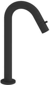 Sanilux Fonteinkraan Sanilux Hoog Opbouw Rond Mat Zwart