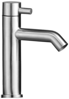 Sanilux Fonteinkraan Sanilux Opbouw Laag 16 cm RVS