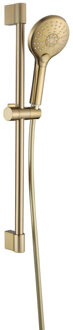Sanilux Glijstangset Sanilux Oriana Handdouche Doucheslang En Handdouchehouder Geborsteld Goud
