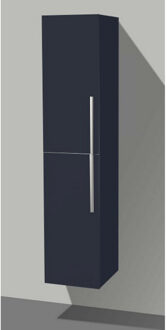 Sanilux Hoge Kast 160cm Hoogglans antraciet