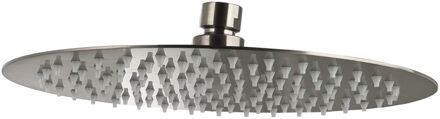 Sanilux Hoofddouche Sanilux Mia Rond Ultra Thin 30cm Geborsteld Gunmetal