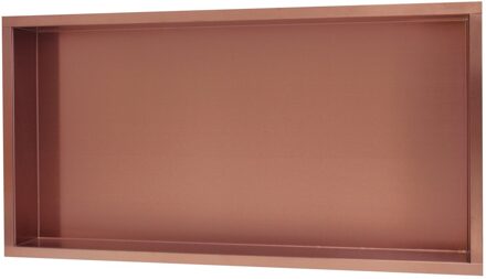 Sanilux Inbouwnis Sanilux Napo Wand 30x60x7 cm Brons