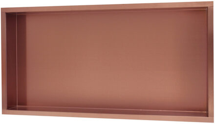 Sanilux Inbouwnis Sanilux Napo Wand 30x60x7 cm Brons