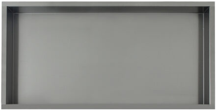 Sanilux Inbouwnis Sanilux Napo Wand 30x60x7 cm Gunmetal