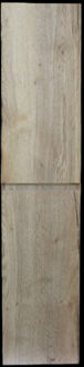 Sanilux Kolomkast Sanilux Trendline Met Greeplijst Korpus 160x35x35 Cm Natural Oak Eiken