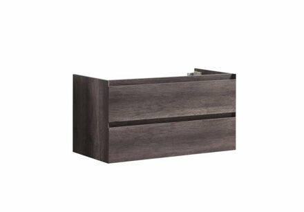 Sanilux Onderkast Sanilux Infinity 100x47x50 cm Century Oak (exclusief wastafel)