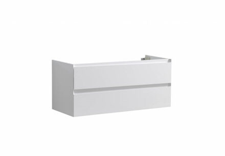 Sanilux Onderkast Sanilux Infinity 120x47x50 cm Hoogglans Wit (exclusief wastafel)