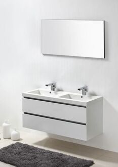 Sanilux Onderkast Sanilux Trendline 120x47x50 cm Wit