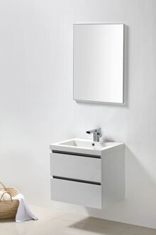 Sanilux Onderkast Sanilux Trendline 60x47x50 cm Wit