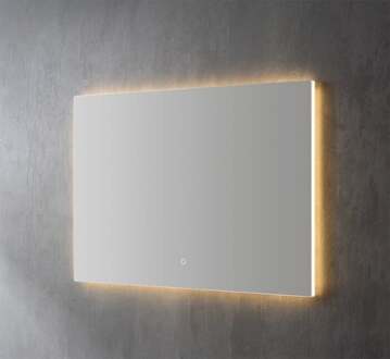 Sanilux Spiegel Sanilux Decor Met Indirecte LED Verlichting 100x70 cm