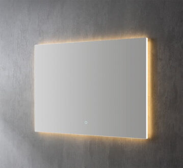 Sanilux Spiegel Sanilux Decor Met Indirecte LED Verlichting 80x70 cm