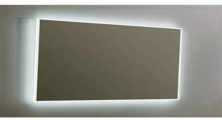 Sanilux Spiegel Sanilux Mirror Infinity 160x70x4,1 cm Aluminium met LED Verlichting en Spiegelverwarming