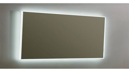 Sanilux Spiegel Sanilux Mirror Infinity 160x70x4,1 cm Aluminium met LED Verlichting en Spiegelverwarming