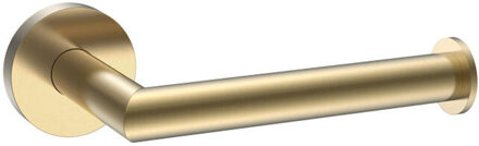 Sanilux Toiletrolhouder Sanilux Rogers Rond Goud Geborsteld