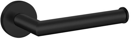 Sanilux Toiletrolhouder Sanilux Rogers Rond Mat Zwart