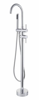 Sanilux Vrijstaand Badmengkraan Sanilux Rond Chroom Sanilux