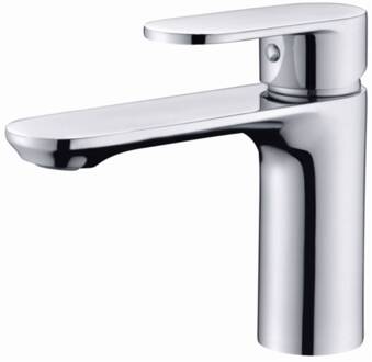 Sanilux Wastafelkraan Edge Rond Chroom Sanilux