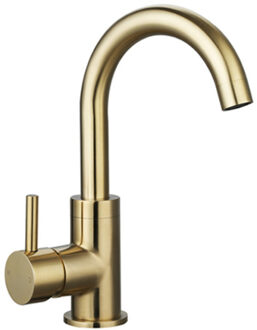 Sanilux Wastafelkraan Sanilux Largo 24,4 cm Goud
