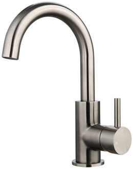 Sanilux Wastafelmengkraan Sanilux Largo Opbouw 12.8x24.4 cm Gunmetal