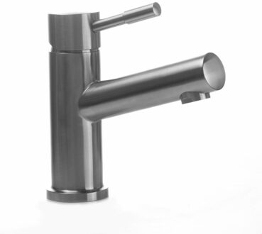 Sanilux Wastafelmengkraan Sanilux Rond 16,5 cm RVS