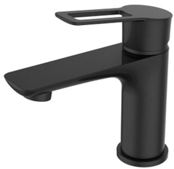 Sanimar Nero Lavabo Wastafelkraan 15.5x11.7 cm Messing Zwart