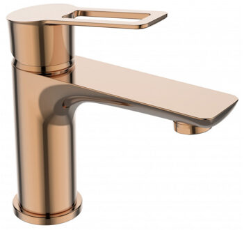 Sanimar Wastafelkraan Sanimar Faro Eengreepshendel Geborsteld Koper Sanimar