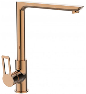 Sanimar Wastafelkraan Sanimar Faro Rose Goud Koper