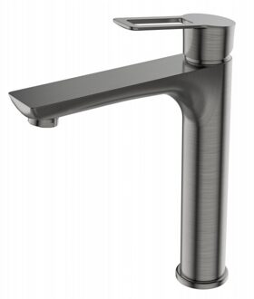 Sanimar Wastafelkraan Sanimar Tirreno Verhoogd Gunmetal Sanimar